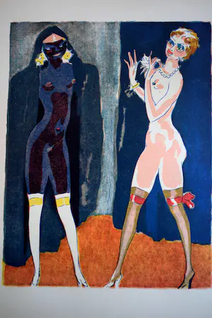 Kees van Dongen - Houtgravure - La Comparaison kaufen? Bieten Sie von 50!