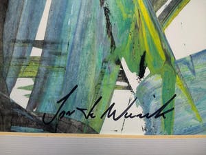 Jan te Wierik - schilderij op papier, handgesigneerd en gedateerd kopen? Bied vanaf 390!