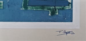 Ton Pape - Abstracte compositie kopen? Bied vanaf 1!