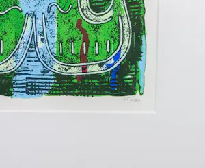 Ans van Dijk - Zeefdruk, Uruapan - Ingelijst kopen? Bied vanaf 35!