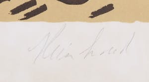 Reinhoud D'Haese - Litho, Zonder titel kopen? Bied vanaf 1!