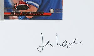 Jan Henderikse - Collage van honkbalkaarten, Topps kopen? Bied vanaf 100!