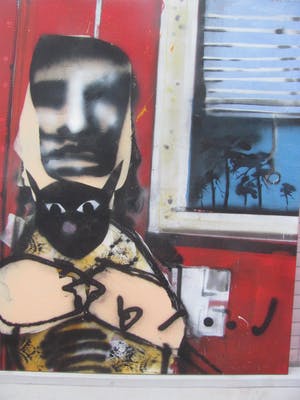 Herman Brood - Cat on canvas kopen? Bied vanaf 3795!