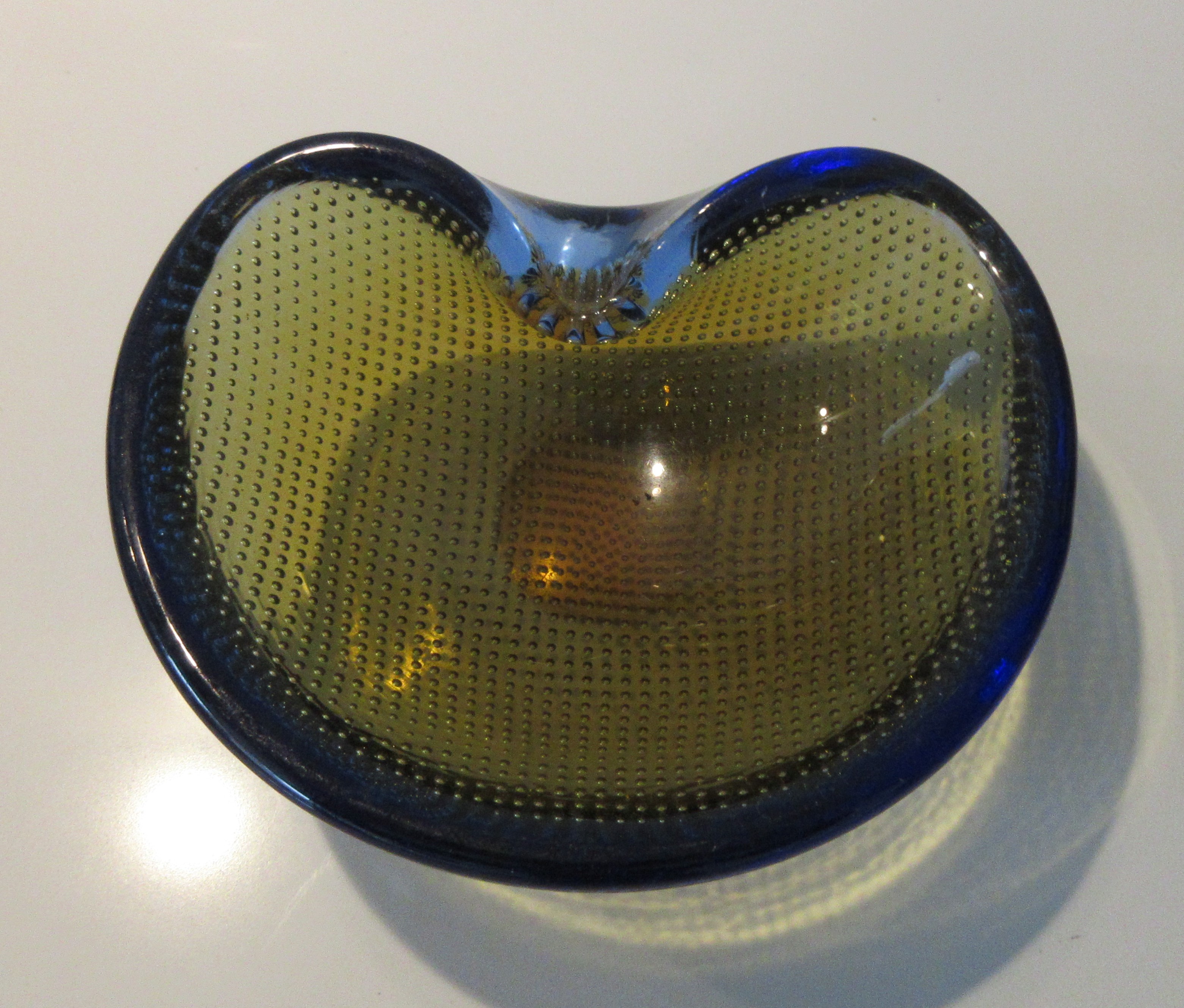 Niet of onleesbaar gesigneerd - Murano glazen Bullicante asbak kopen? Bied vanaf 1!