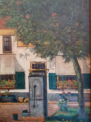 Albert Torringa - Het hofje van Loo te Haarlem. kopen? Bied vanaf 79!