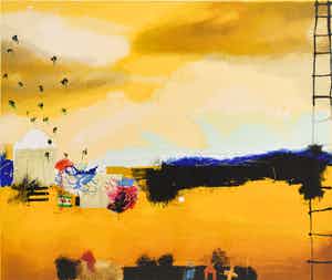 Theo Koster - Landscape I verkocht voor € 100!