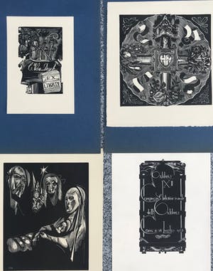 Jos Hendrickx - Lot van 7 houtgravures 1941-1968 - Gesigneerd kopen? Bied vanaf 1!