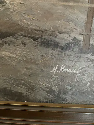 Henner Knauf - Landschaft kopen? Bied vanaf 150!