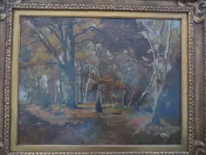 Jan van Vuuren - Boslandschap Nunspeet kopen? Bied vanaf 350!