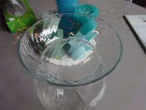 Willem Noyons - losse vaas - eindejaarsgeschenk UMC- helder glas met ribbel kopen? Bied vanaf 15!