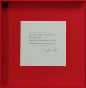 Gerriet Postma - Expressieve gouache met gesigneerde en genummerde monografie in casette kopen? Bied vanaf 550!