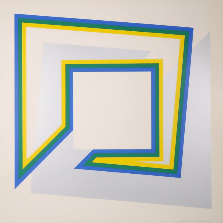 Cyril Lixenberg - Cyril Lixenberg: Zeefdruk, Geometrische compositie II kopen? Bied vanaf 40!