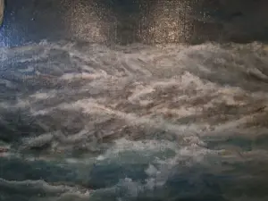 Willem G.F. Jansen - Schip in storm op zee kopen? Bied vanaf 250!