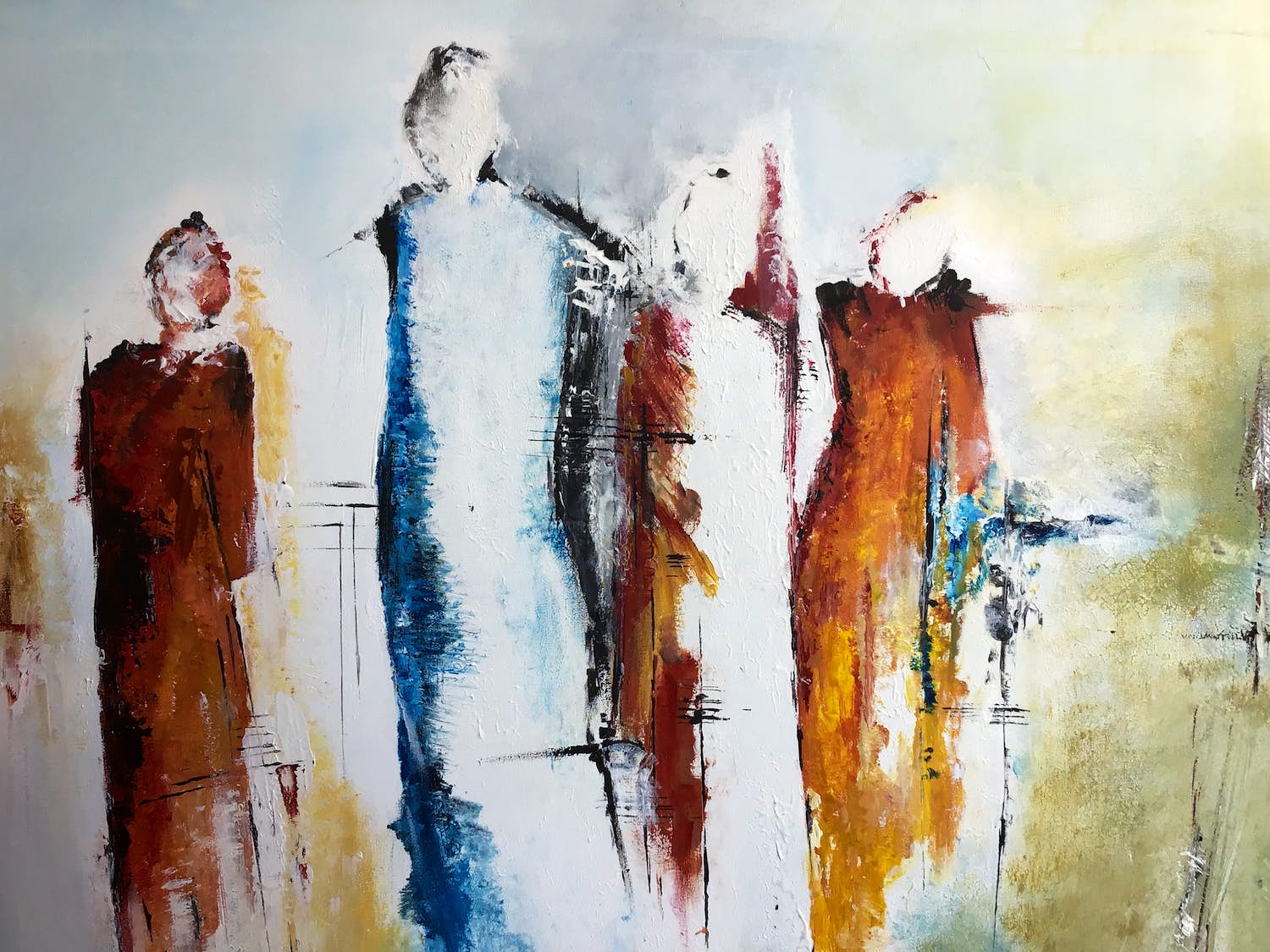 Niet of onleesbaar gesigneerd - Zonder titel kopen? Bied vanaf 1!