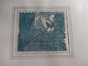 Thijs Mauve - Prijsverlaging: het sprookje van de Chinese Nachtegaal - houtsnede kopen? Bied vanaf 50!