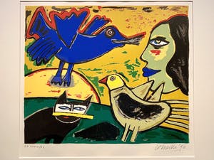 Corneille - set van 2 zeefdrukken kopen? Bied vanaf 620!