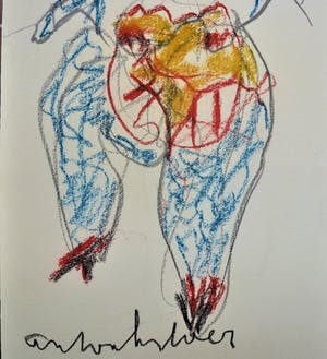 Anton Heyboer - Danseres . kopen? Bied vanaf 225!