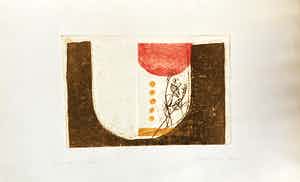 Jan Montyn - Tentation 3, bijzondere ets. verkocht voor € 70!