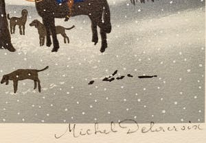 Michel Delacroix - La Chasse d'Hiver kopen? Bied vanaf 40!