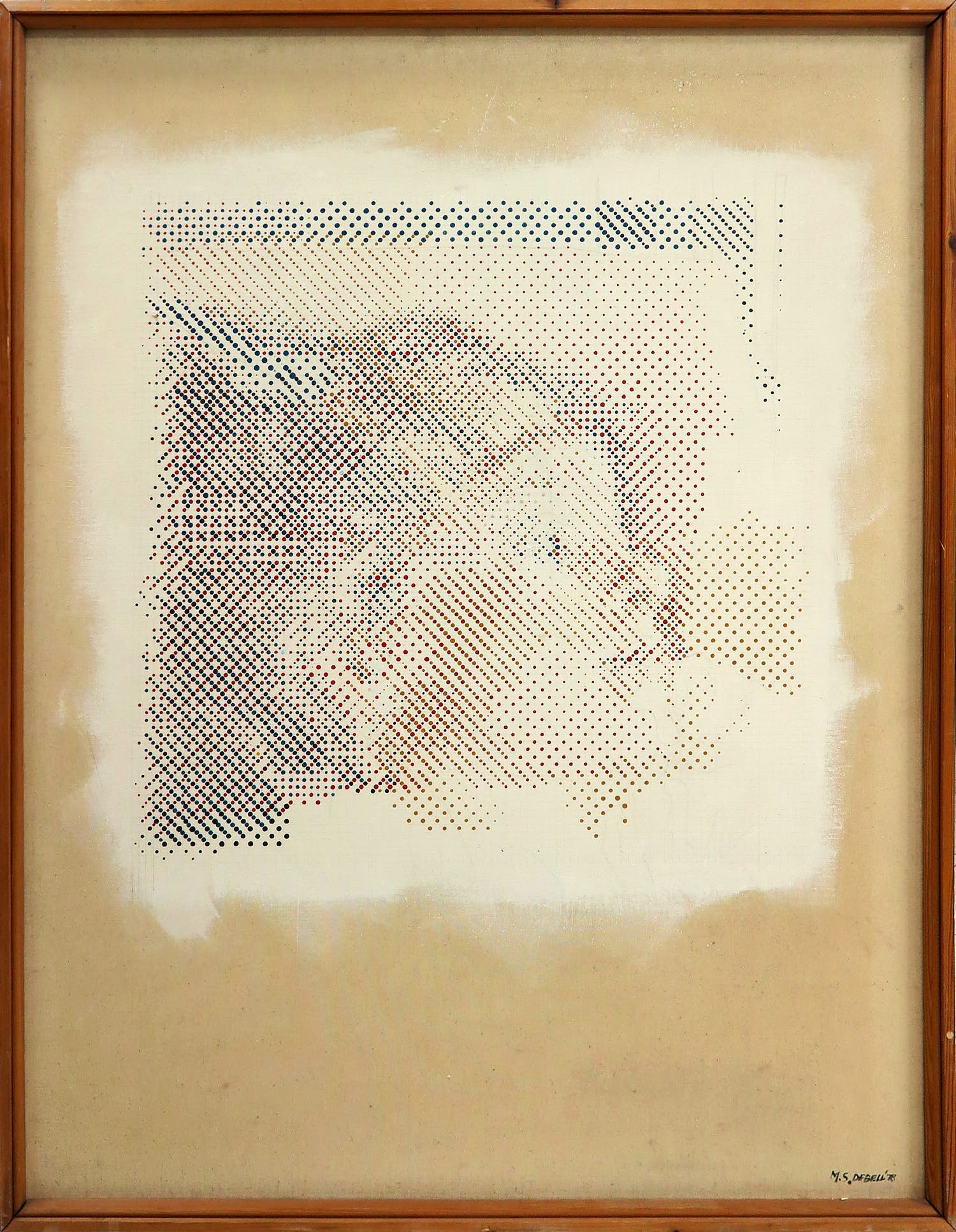 Michael Debell - Olieverf op doek, Girl - Ingelijst (Groot) kopen? Bied vanaf 1!