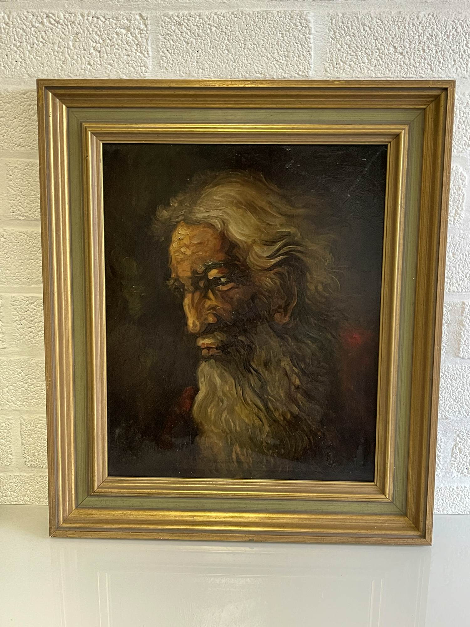 Buy Cornelis Johannes Snoeijerbosch - Man met baard? Bid from 50!