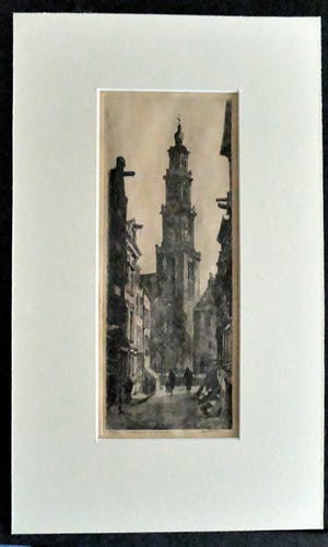 Jan Sirks - Westerkerk Amsterdam - 043-JS kopen? Bied vanaf 35!