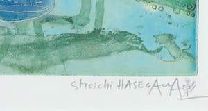 Soichi Hasegawa - Ets en aquatint, Moisson - Ingelijst kopen? Bied vanaf 50!