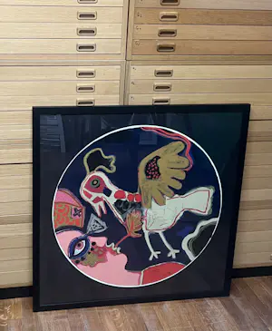 Corneille - Zeefdruk L'oiseau presque déraisonnable 2009, exemplaar Hors Commerce HC kopen? Bied vanaf 1200!