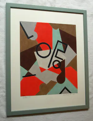 Doorlie Gerdes - Ingelijste potloodtekening , Tekens – 2020 - Lijst, 53 x 43 cm. kopen? Bied vanaf 100!