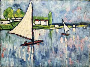 Jan Willem Versteeg - Les barques verkocht voor € 90!