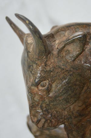 Pierre Chenet - Le Taureau bronze - ZWAAR kopen? Bied vanaf 399!