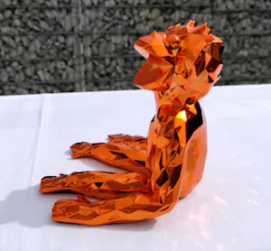 Richard Orlinski - JEAN-MARC SPIRIT (ORANGE EDITION) - Skulptur kopen? Bied vanaf 240!