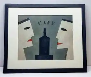 Jean Firoux - 'Cafe' verkauft für € 125!