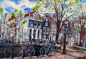 Elena Polyakova - Nieuwe spiegel gracht in Amsterdam kopen? Bied vanaf 45!