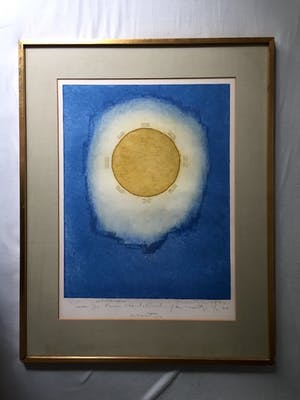 Jan Montyn - Cel Therapie - Zeefdruk, Ingelijst kopen? Bied vanaf 150!