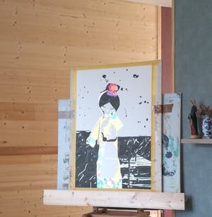 Martine Jacobs - Sfeer 04 aquarel kopen? Bied vanaf 80!