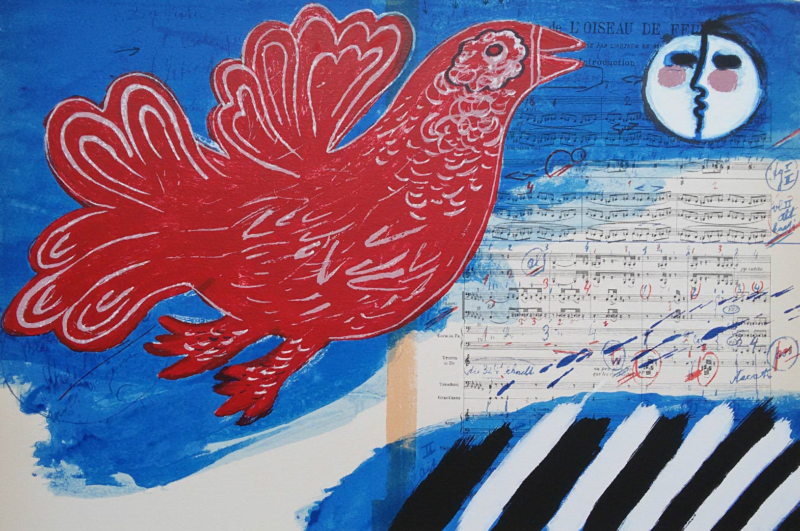 Corneille - Complete “100 jaar Concertgebouw” portfolio met 6 zeefdrukken kopen? Bied vanaf 1000!