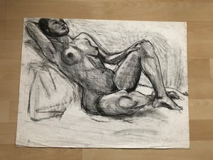 Ton Etman - dubbelzijdige naakttekeningen door Ton Etman kopen? Bied vanaf 55!