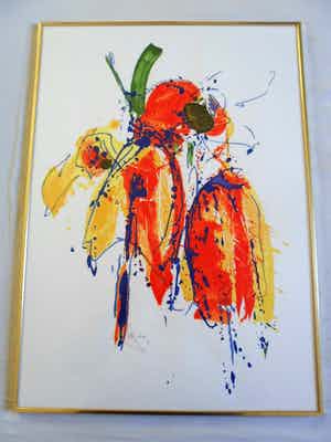 Arty Grimm - Zeefdruk, Z.T verkocht voor € 50!