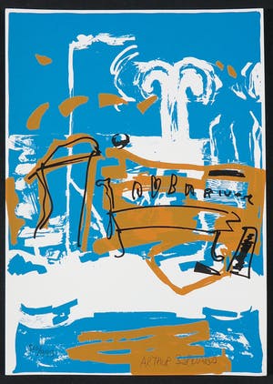 Martin van Dijk - Arthur Bernard, Nico Vrielink e.a., Lot van 10 zeefdrukken kopen? Bied vanaf 1!