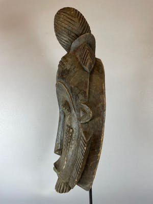 Baule - African Tribal Used Baule mask - Iv. Coast. kopen? Bied vanaf 35!