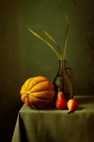 Arnold Mariashin - Melon and pears verkocht voor € 125!