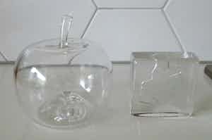 Siem van der Marel - voor Royal Leerdam - Spaarappeltje & Presse Papier Hoofdkantoor ING uit 1986 verkocht voor € 10!