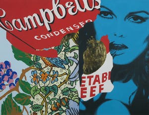 Tjebbe Beekman - Zeefdruk, Sweet little bullet - Ingelijst (Groot) kopen? Bied vanaf 60!