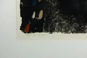 Michel van Overbeeke - Kleurets op papier, Be light - Ingelijst kopen? Bied vanaf 80!