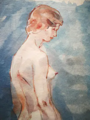 Harry Maas - Naakt. Staande vrouw. kopen? Bied vanaf 159!