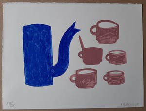 Klaas Gubbels - geen titel. Oplage 17/20 (Romeinse cijfering) kopen? Bied vanaf 255!