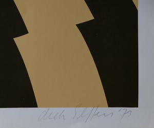 Dick Elffers - Zeefdruk: landschap - 1973 kopen? Bied vanaf 75!
