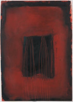 Hannah Kockx - Tempera en olieverf op doek, Ulysses 1 (Patan) - Ingelijst kopen? Bied vanaf 50!