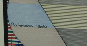 Ronald Rozendaal - Pentekening, De kleurengalerie nr. 7 - Ingelijst kopen? Bied vanaf 40!